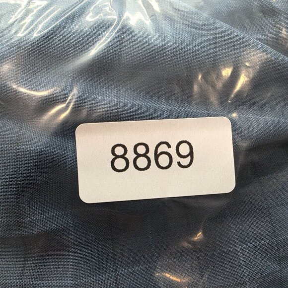 Mens Haggar Cool 18 Pro Blue Plaid Shorts Classic Fit 10" Inseam Polyester 38 - Picture 10 of 10